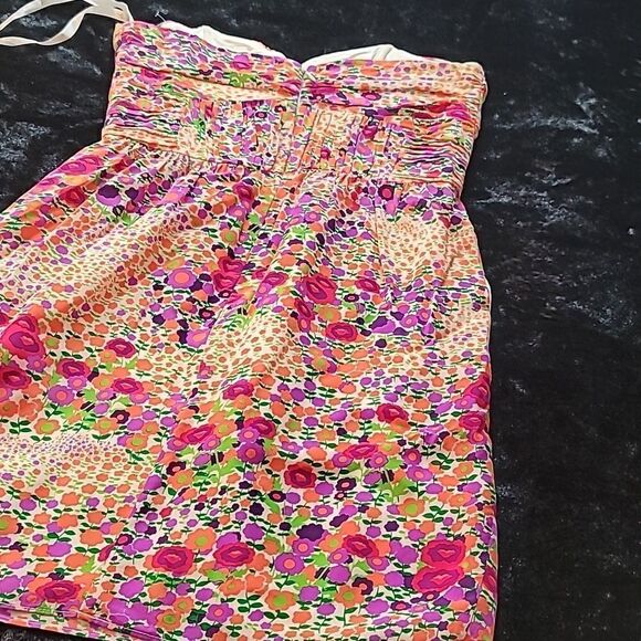Shoshanna Mini Strapless Mulit Floral Dress - Picture 14 of 14